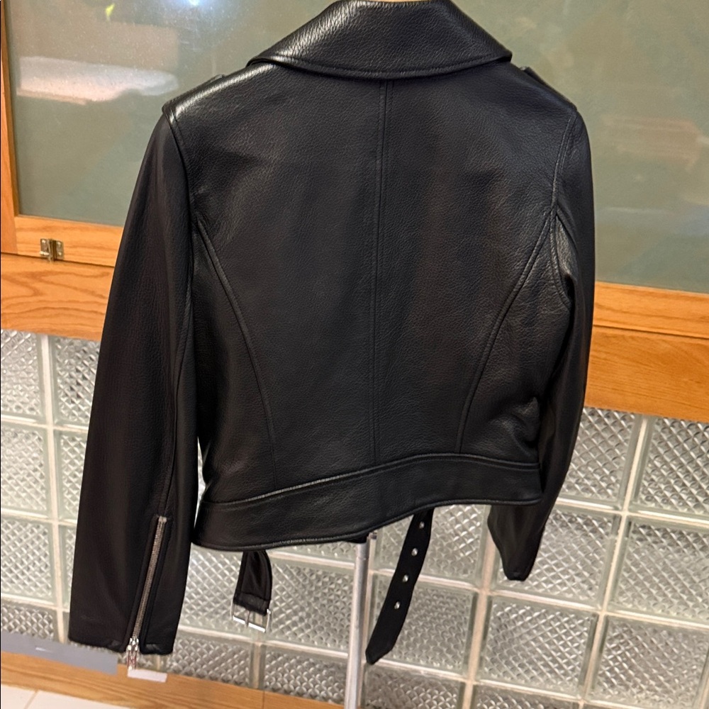 Kate Spade leather moto jacket brand new with tag. - Picture 3 of 6